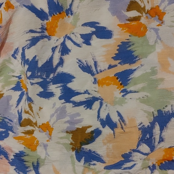 #115. Harlow & Rose Floral Spring Dress Medium - Picture 5 of 5
